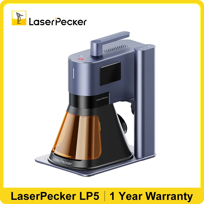 Industrial Fiber Laser - Laserpecker 20w gravador a laser duplo