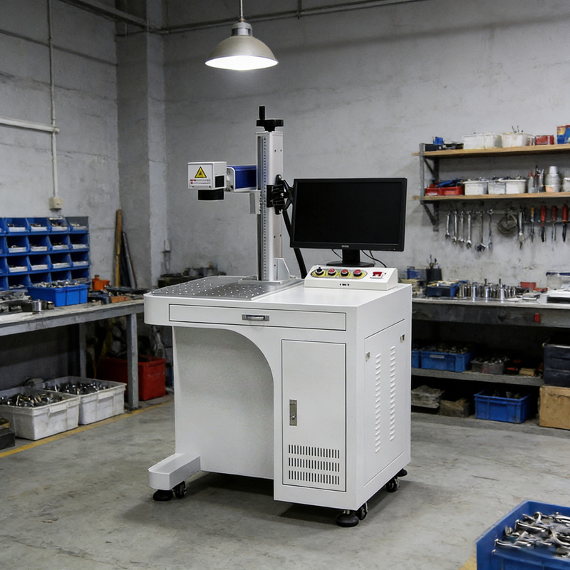 Industrial Laser Engraving Machine For Metal - Máquina de Marcação a Laser de