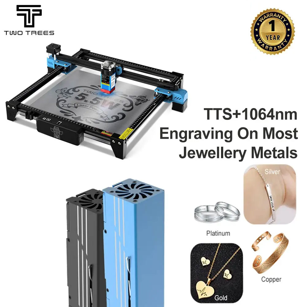 Industrial Laser Machines - Twotrees TTS-55 máquina de gravação a