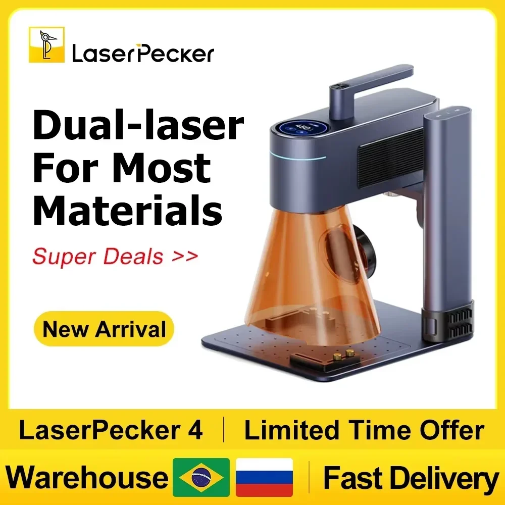 Industrial Laser Machines - Máquina de gravação a laser LASERPECKER