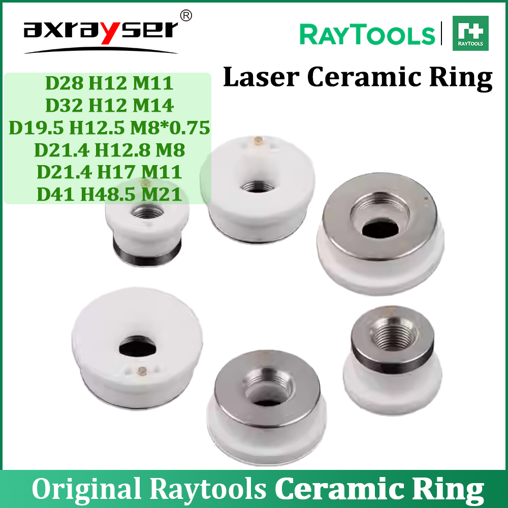 Industrial Fiber Laser - Anel cerâmico laser raytools original dia28/32/19.5/21.4/41mm