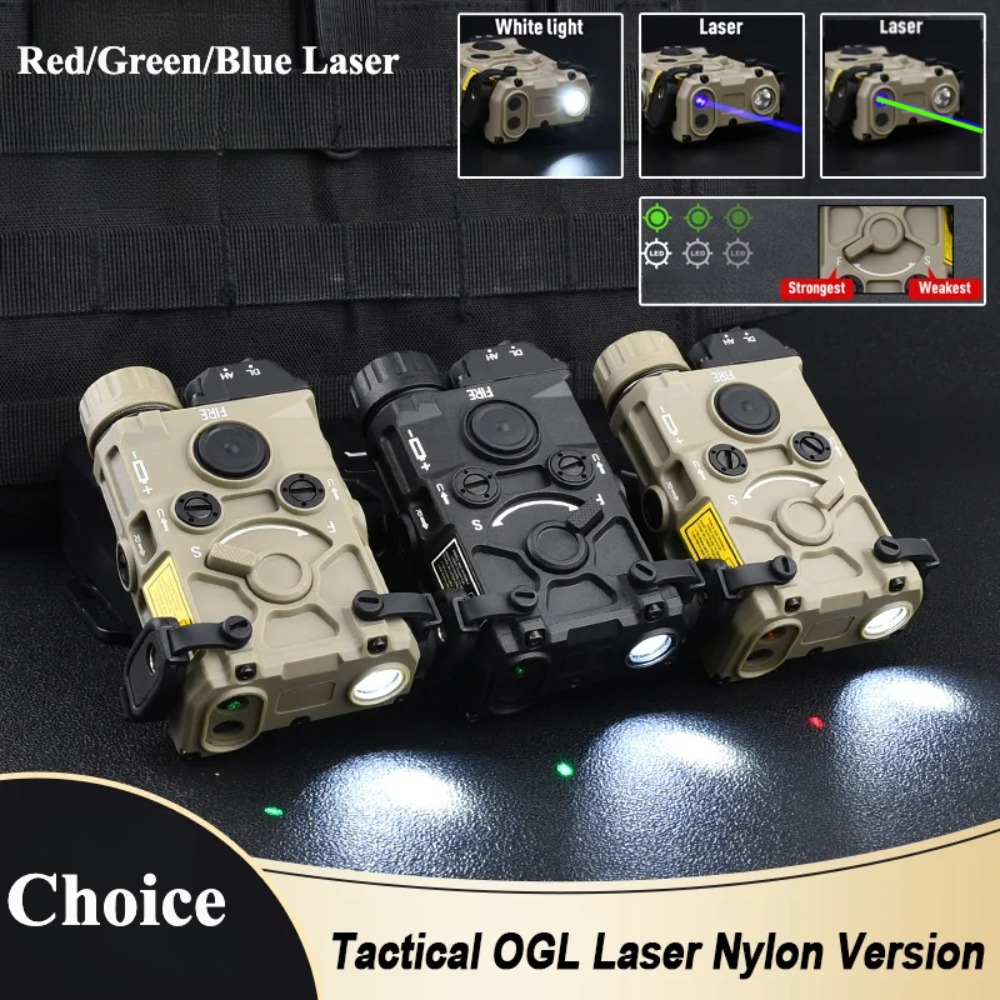 Industrial Green Laser - Lanterna tática ogl de plástico e