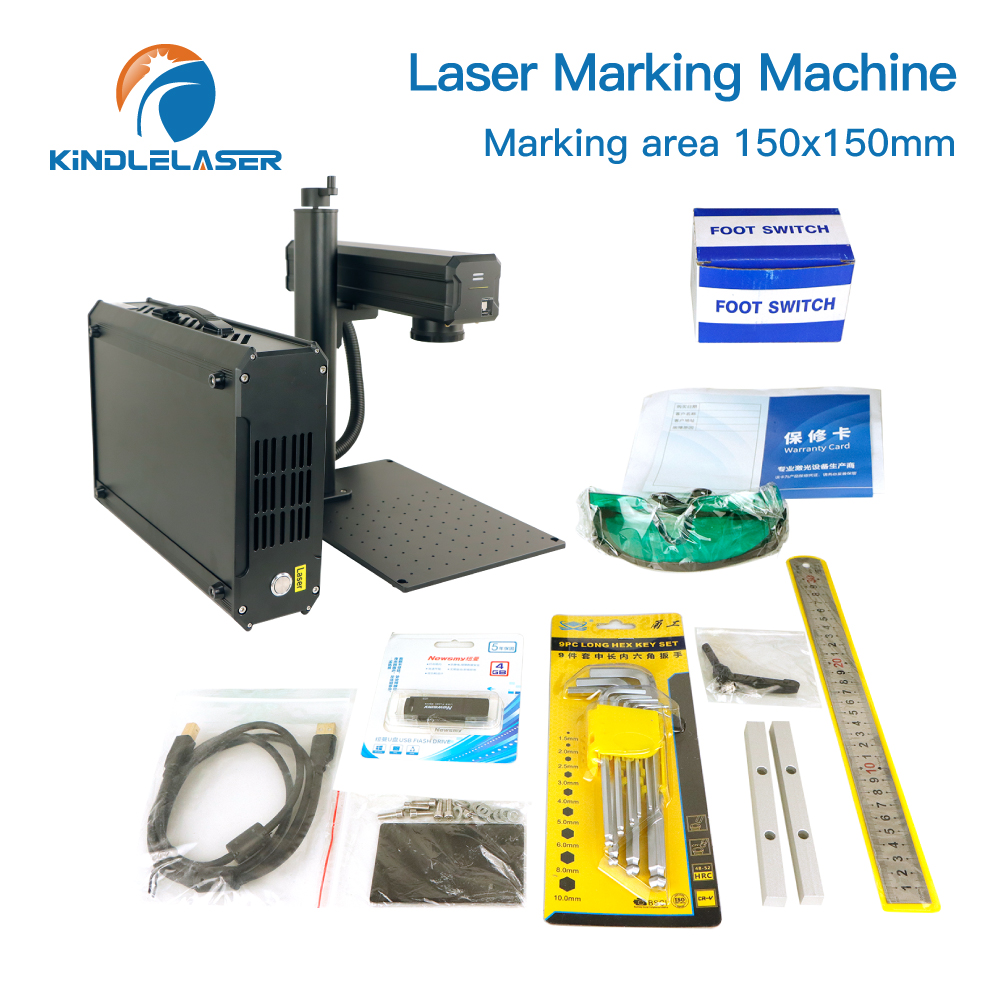 Industrial Laser Engraving Machine For Metal - Máquina de Marcação a Laser de