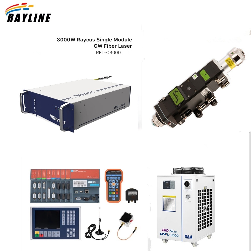 Industrial Fiber Laser - Fonte de Laser de Fibra Raycus