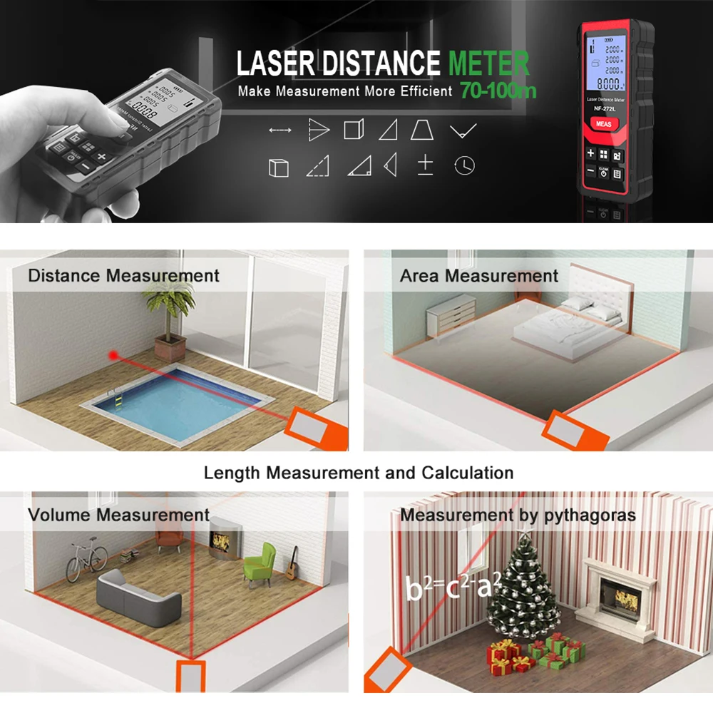 Medidor de Distância a Laser D - Industrial Laser Rangefinder avaliação e preço