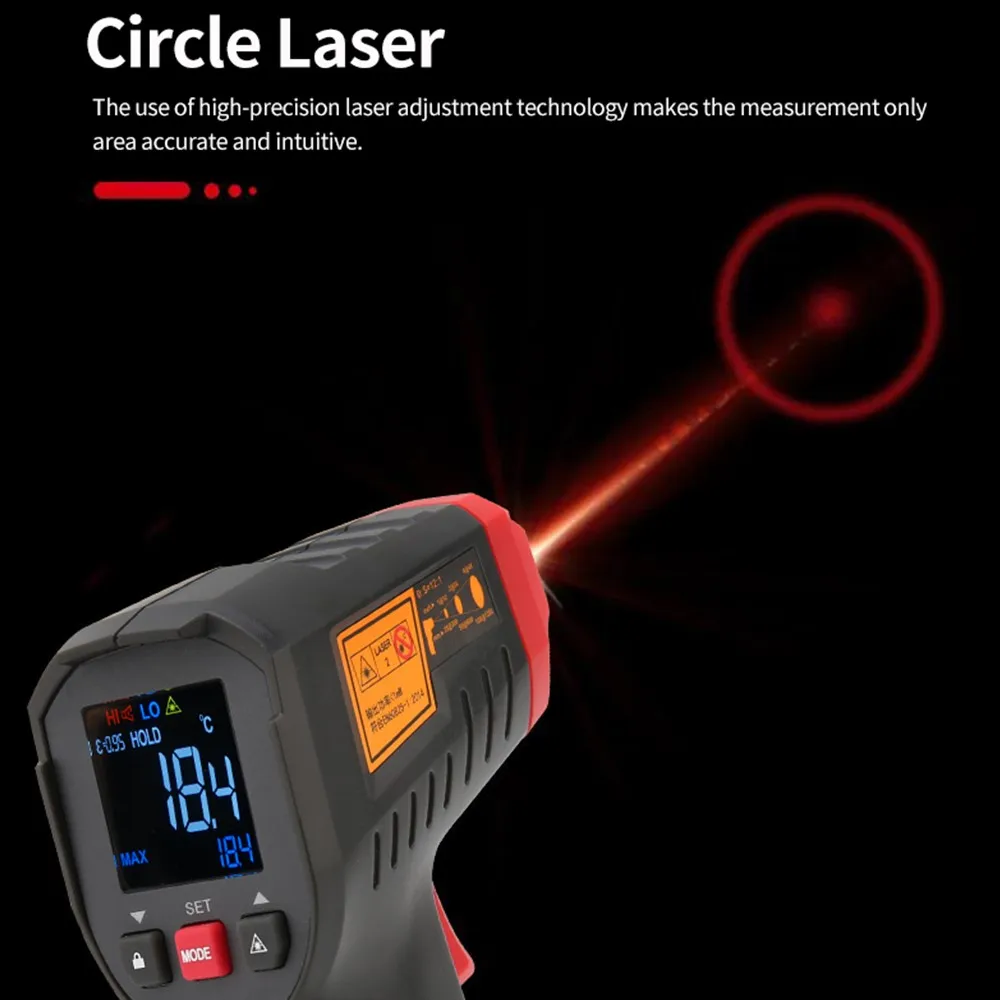 UNI-T ut306s ut306c termômetro - Industrial Laser Thermometer Gun avaliação e preço