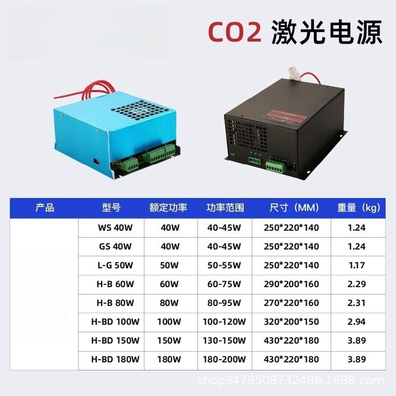 Fonte de alimentação para tubo - Laser Power Supply 60W avaliação e preço