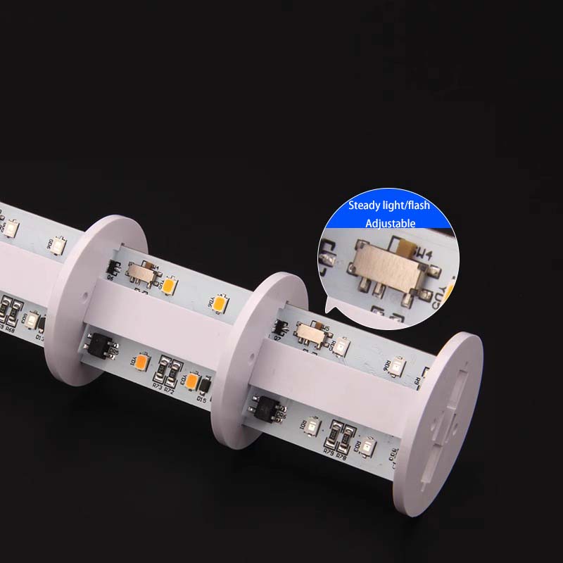 Led tricolor luz sinal torre p - Industrial Laser Light avaliação e preço