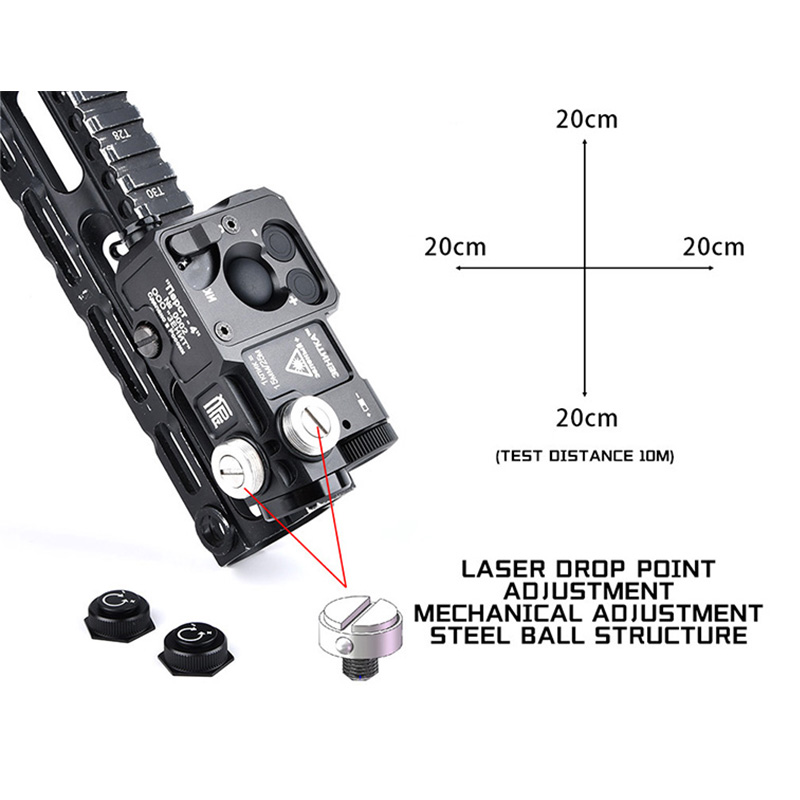 Wadsn perst 4 lanterna scout l - Industrial Green Laser avaliação e preço