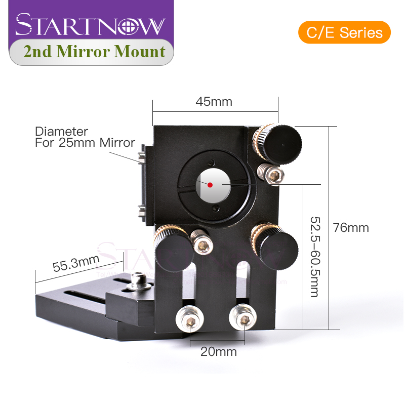 Conjunto de Cabeça de Laser CO - Co2 Laser Mirror avaliação e preço