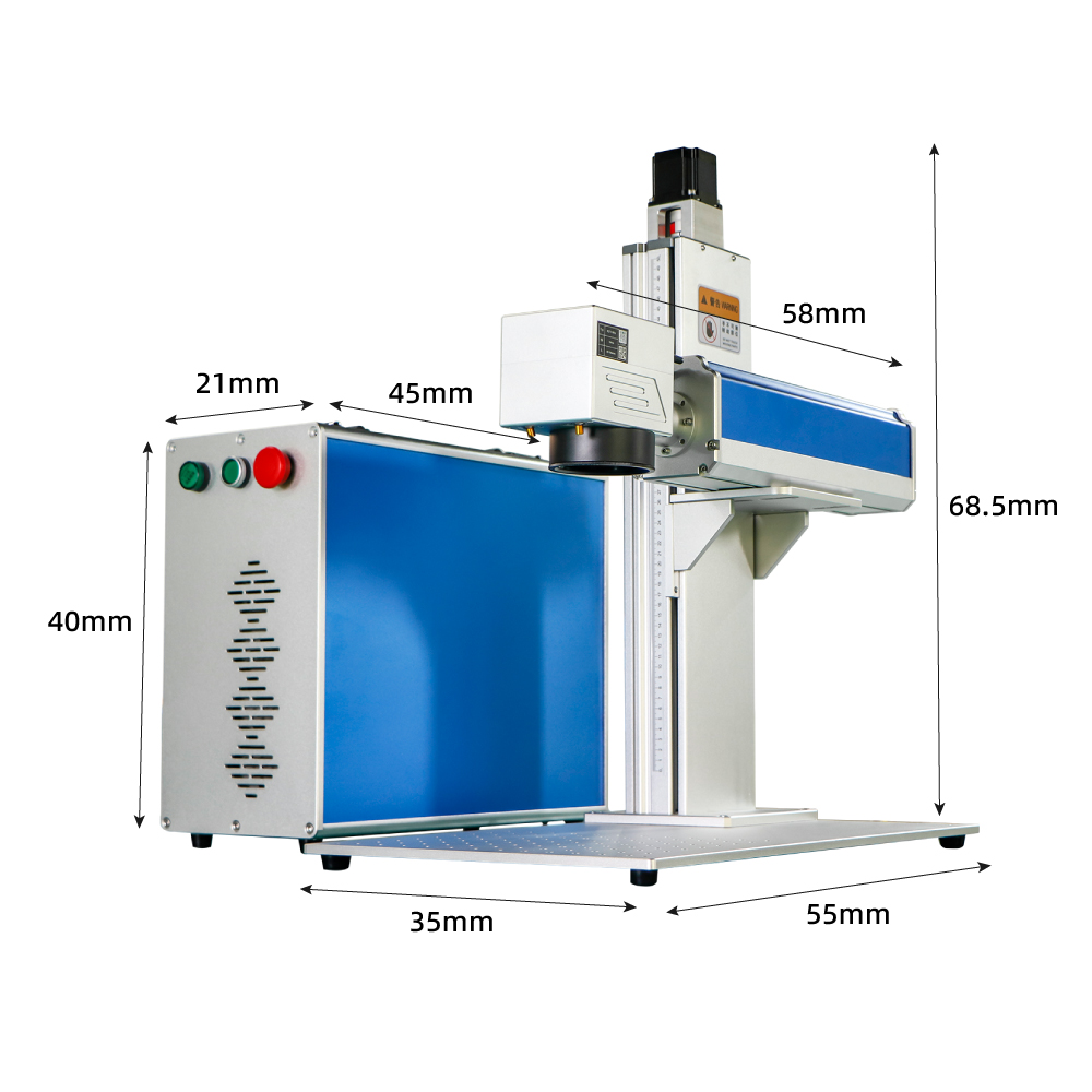 Máquina gravadora a laser de f - Industrial Laser Engraving Machine For Metal avaliação e preço