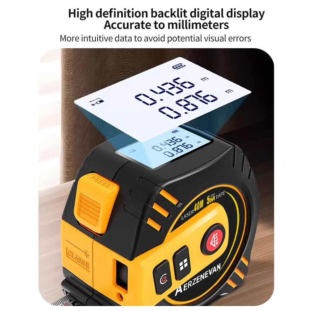 Fita Métrica a Laser de 80m, F - Industrial Laser Rangefinder avaliação e preço