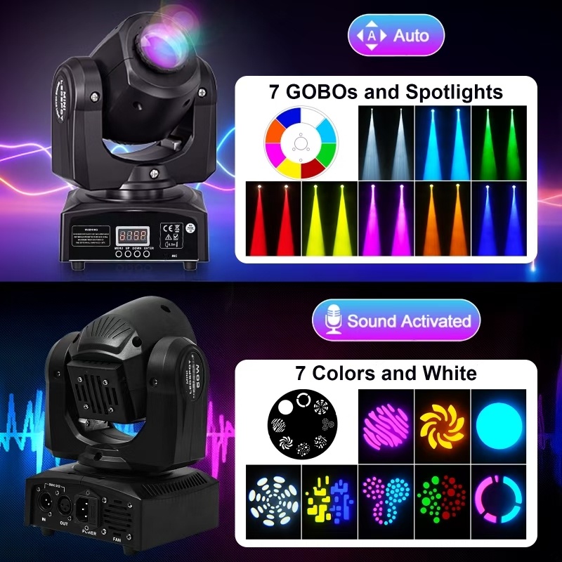 2 pçs 60w mini led dmx gobo mo - Laser Power Supply 60W avaliação e preço