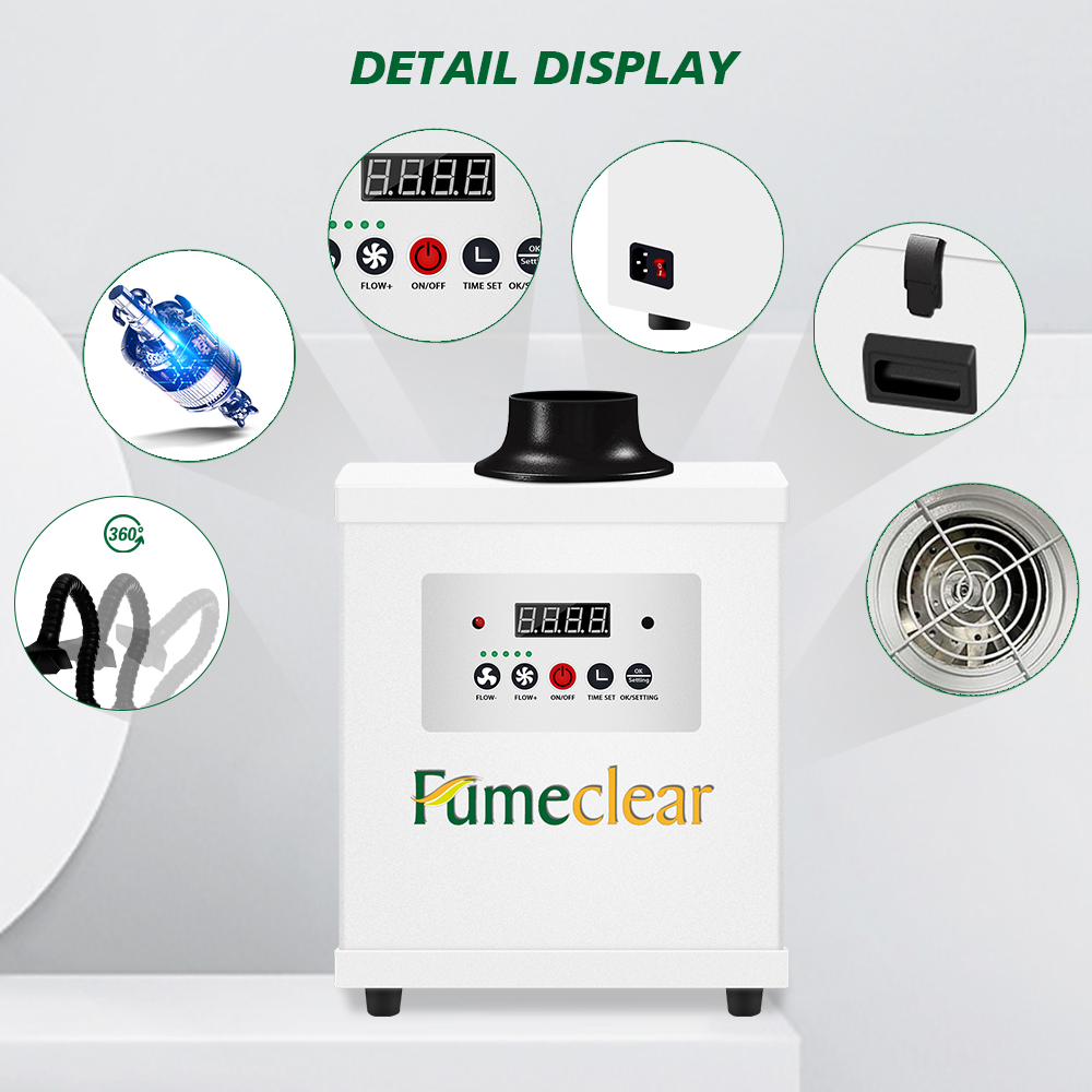 Extrator de fumaça de soldagem - Fume Extractor Laser avaliação e preço