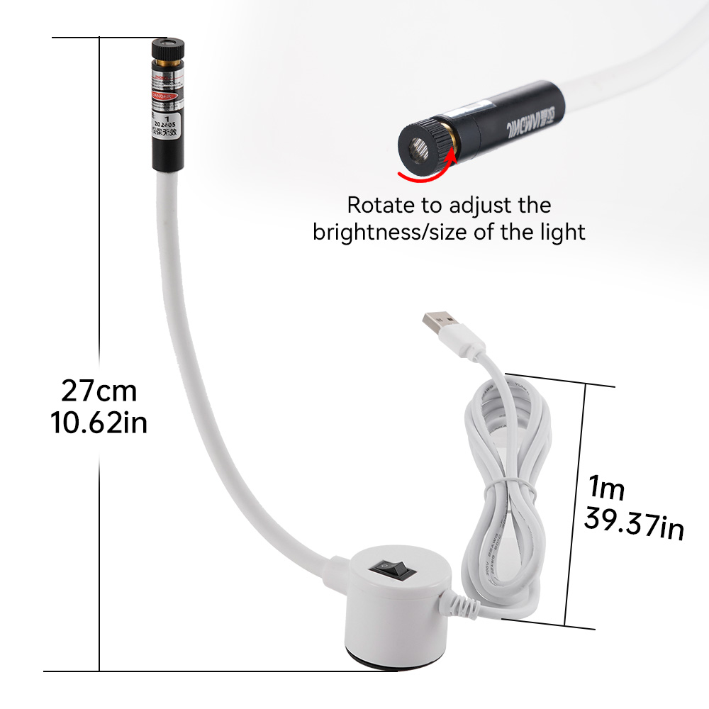 Luz laser vermelha alimentada  - Industrial Laser Light avaliação e preço
