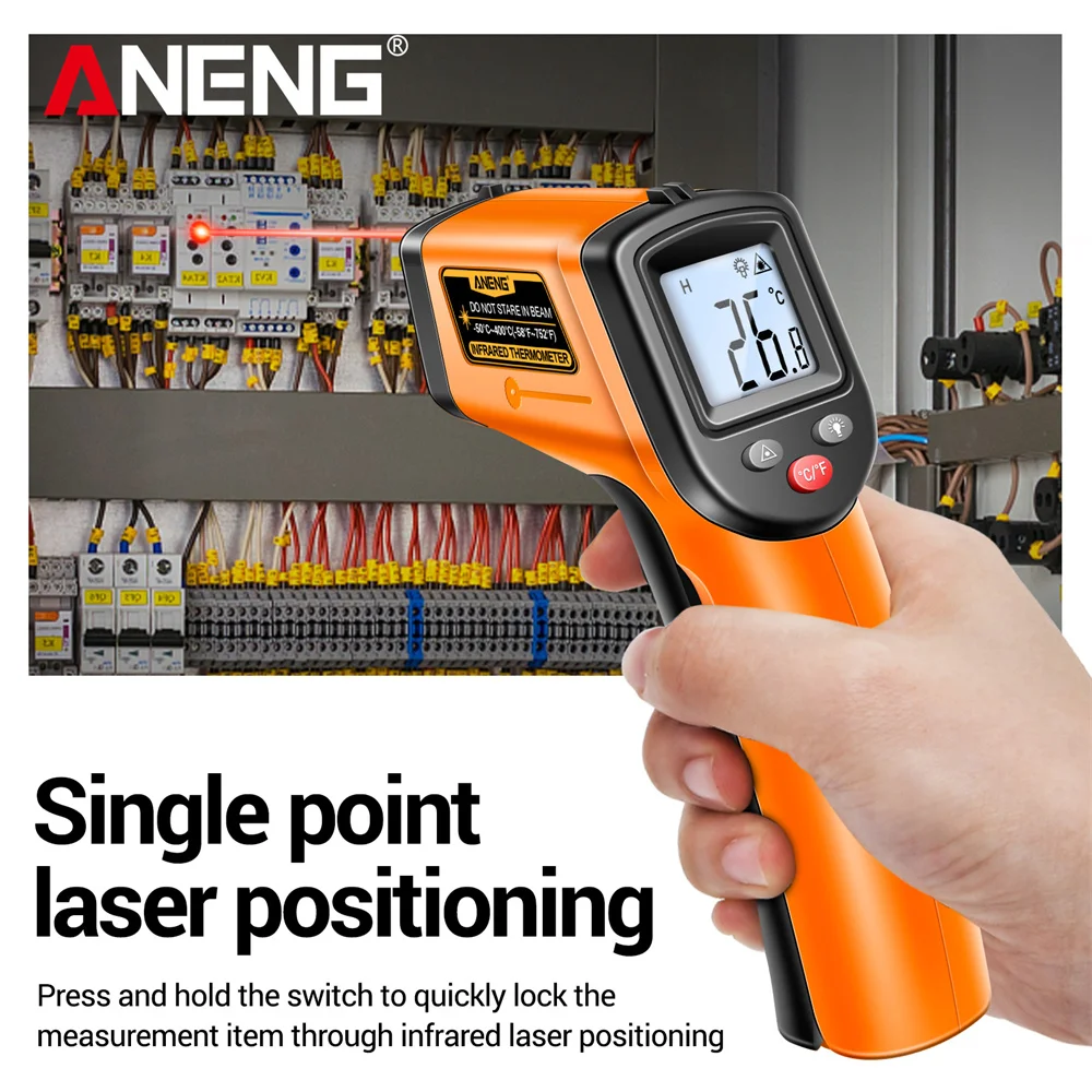 Termômetro Infravermelho Digit - Industrial Laser Thermometer Gun avaliação e preço