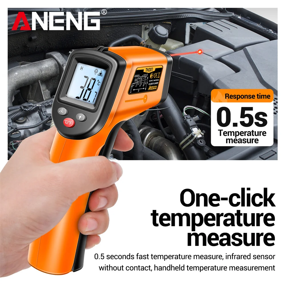 Termômetro Infravermelho Digit - Industrial Laser Thermometer Gun avaliação e preço