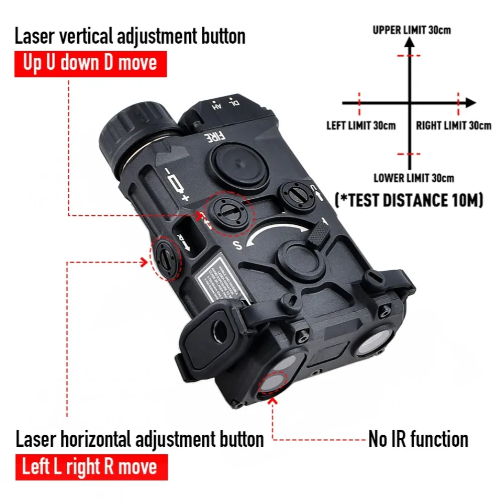 Lanterna tática ogl de plástic - Industrial Green Laser avaliação e preço