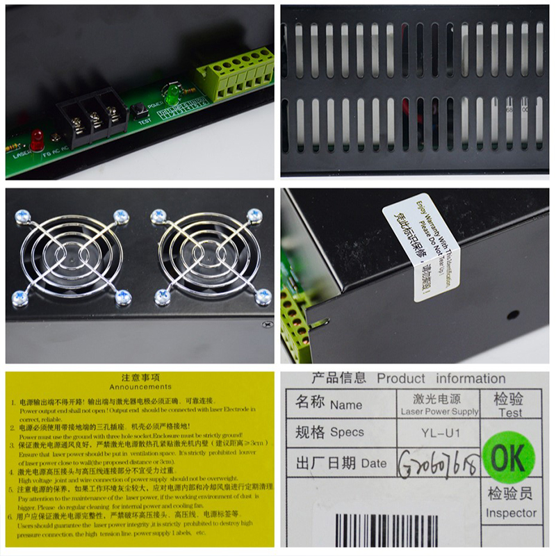 Fonte de Alimentação a Laser C - Laser Power Supply 60W avaliação e preço