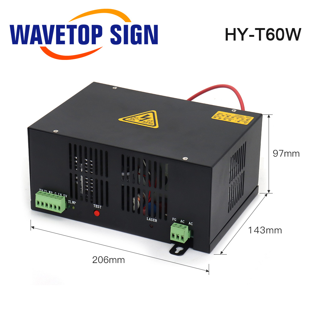 Fonte de alimentação a laser S - Laser Power Supply 60W avaliação e preço